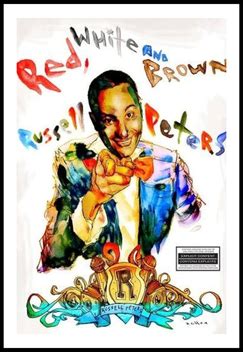 Russell Peters red white